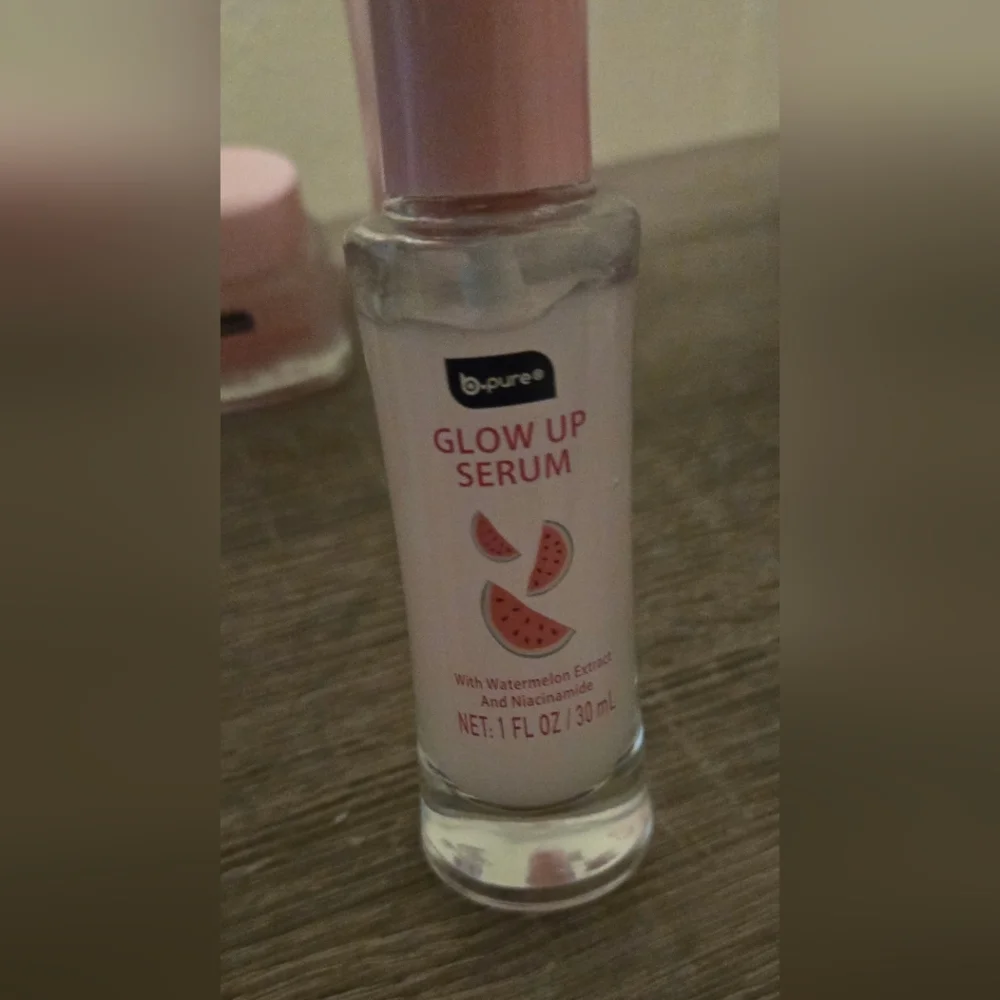 B Pure Glow Up 3-Piece Set + Happy Skin Berry Glowy & Sheer Melon Serum Duo - Picture 3 of 7
